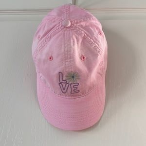 Life is Good Women’s chill cap, LOVE pink EUC